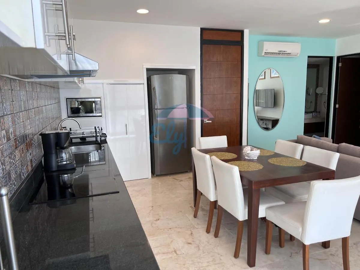 פלאייה דל כרמן Anah Downtown Luxury Condo דירה